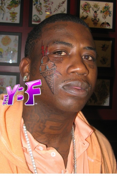 Return To: Gucci Mane Gets Ice Cream Tattoo…On His Face