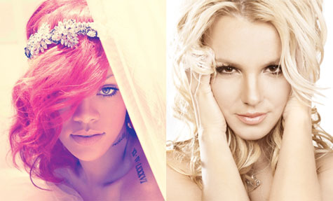 britney spears toxic red hair. As if Rihanna and Britney