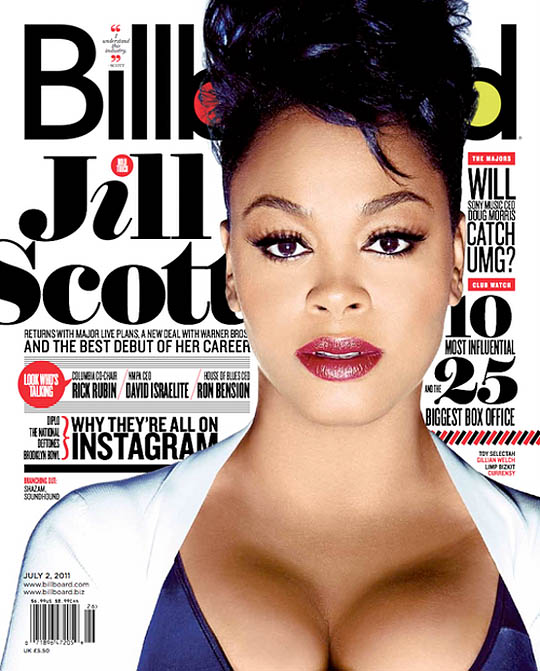Sprællemand Brobrygge spids Jill Scott Covers Billboard Magazine - That Grape Juice