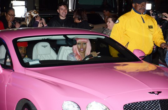 Nicki-Minaj-Pink-Bentley | ..::That Grape Juice // ThatGrapeJuice.net
