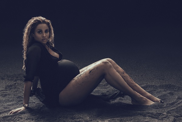 Ciara-Pregnant-Sand