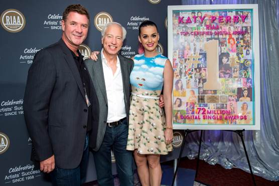 Recording Industry Association of America: "Katy Perry Is The Top