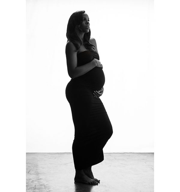 kelly rowland elle thatgrapejuice 3 600x640 Kelly Rowland Glows In Pregnancy Shoot With Elle Magazine
