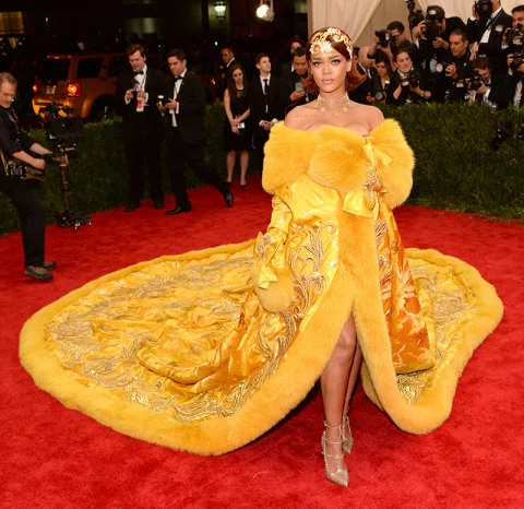 Rihanna's Met Gala dress took one Chinese woman 2 years to make