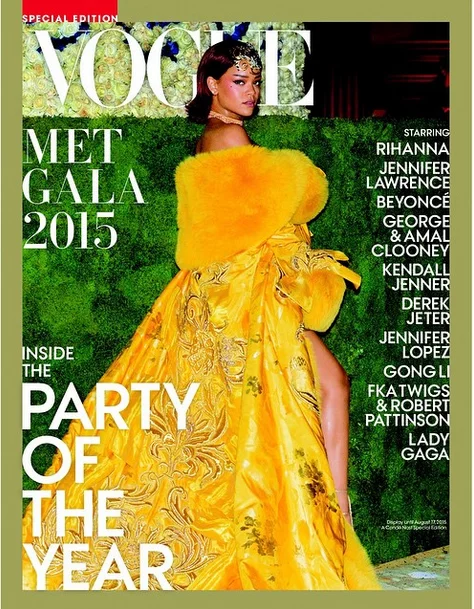 Braless Rihanna flashes nipples at Met Gala 2015 after party