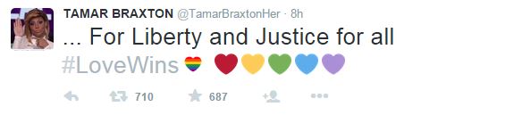 tamar braxton gay marriage tweet