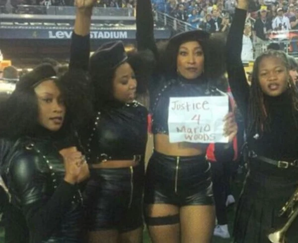 Beyoncé Super Bowl dancers honor Black Panthers and Black Lives