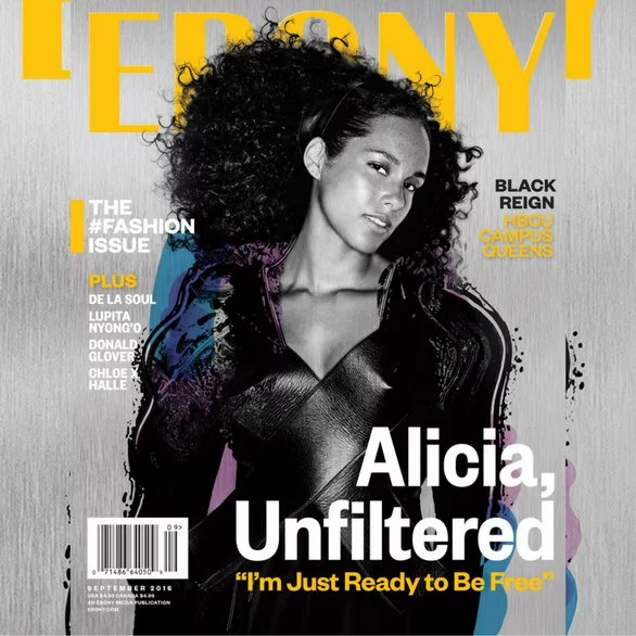 Alicia Keys Covers ELLE Brasil - That Grape Juice