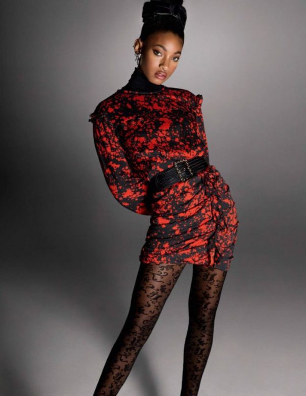 Slay! Willow Smith Wows In Vogue Paris That Grape Juice