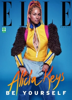 Alicia Keys Covers ELLE Brasil - That Grape Juice