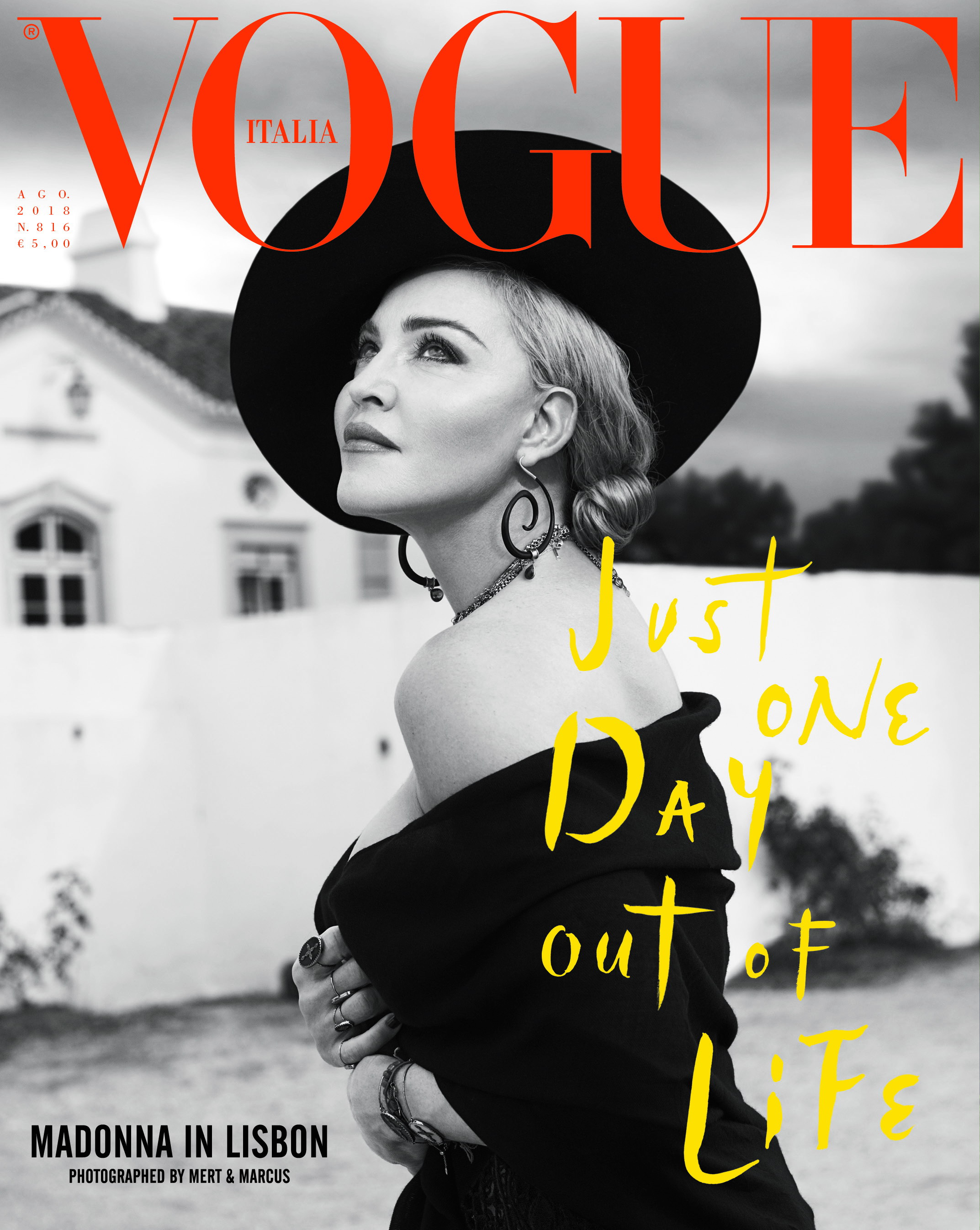 Madonna Celebrates 60th Birthday By Covering Vogue Italia - That Grape Juice