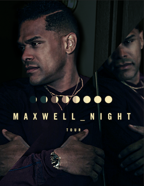 Maxwell Announces "50 Intimate Nights Live" Tour That Grape Juice