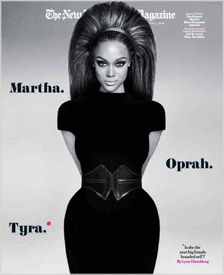 Tyra Covers The New York Times