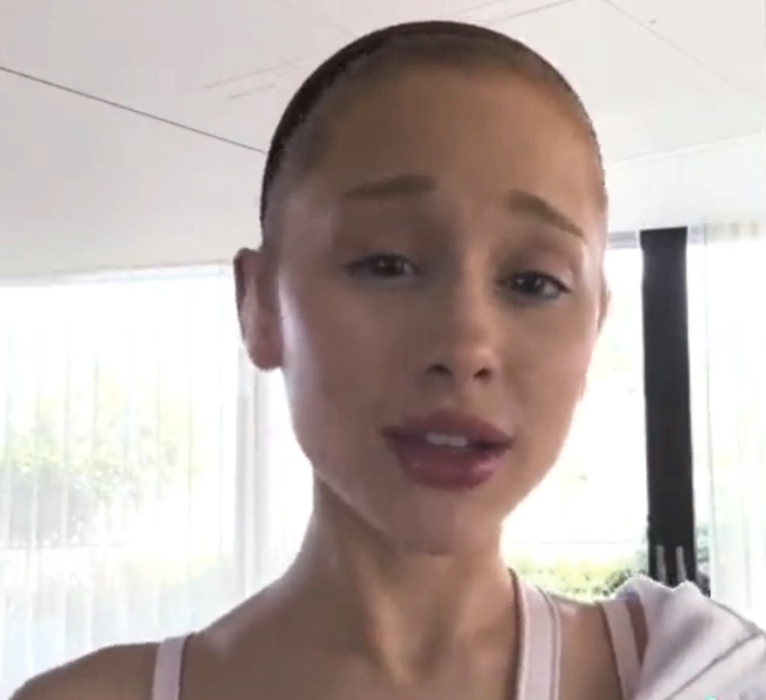 Ariana Grande addresses fans' concerns about her smaller body