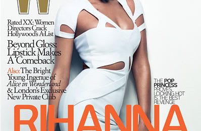 Rihanna Poses It Up In W Magazine (Hot!)