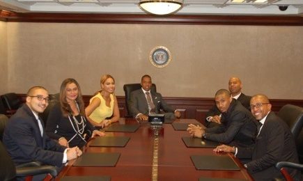 Hot Shots: Jay-Z, Beyonce, & Trey Songz At The White House