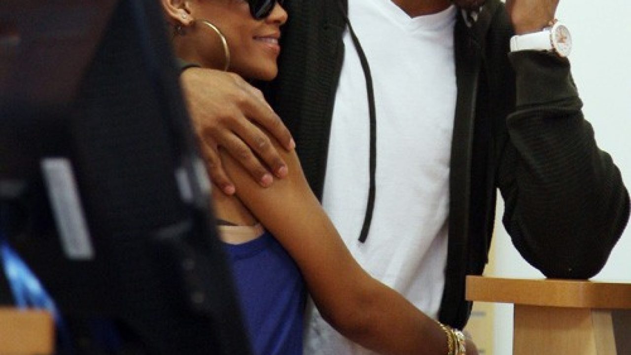 Rihanna et son petit ami Matt Kemp shopping à la boutique Colette