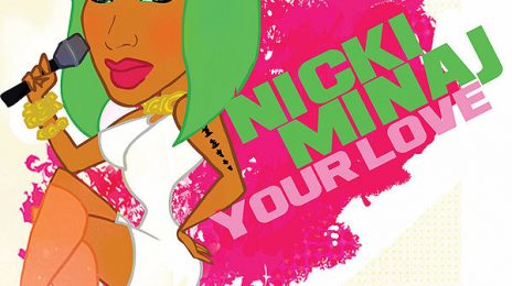 Nicki Minaj On The Set Of 'Your Love' Video