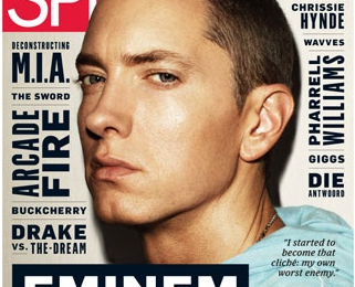Hot Shot: Eminem On The Cover Of SPIN