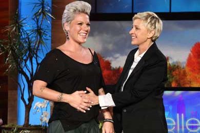 Pink Talks About Pregnancy On 'Ellen'