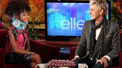 Hot Shot: Willow Smith Gets A Special Gift From Ellen