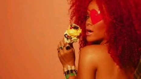 Hot Shot: Rihanna 'S&M' Video Still
