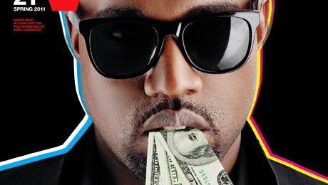 Hot Shots: Kanye West's Full V MAN Spread