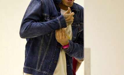 Hot Shots: Chris Brown Arrives At LAX