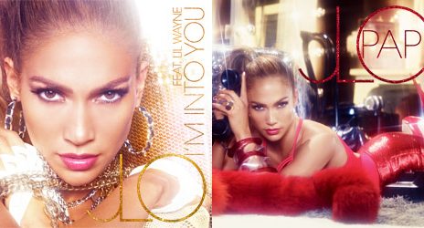 Jennifer Lopez Reveals 'I'm Into You (Ft. Lil Wayne)' & 'Papi' Single Covers