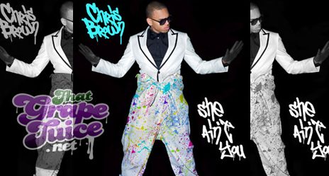Chris Brown Reveals 'She Ain't You' Single Cover