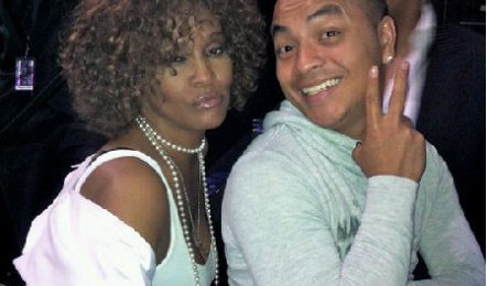 Hot Shot: Whitney Houston Attends Prince Show