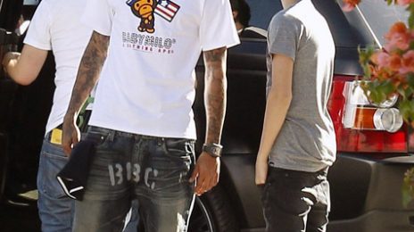 Hot Shots:  Chris Brown & Justin Bieber: Round 2?