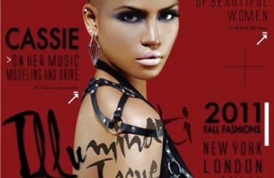 Hot Shots:  Cassie Covers Idoll Magazine's 'Illuminati Issue'