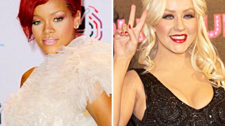 Chart Check:  Maroon 5 & Christina Aguilera Ascend Back To #1, Rihanna Nabs 19th Top 10