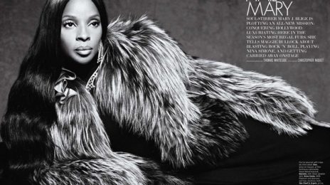 Hot Shots:  Mary J. Blige Goes Back To Black
