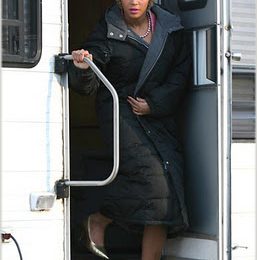 Beyonce On Set Of 'Cadillac Records'
