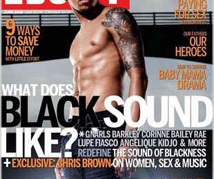Chris Brown Covers Ebony