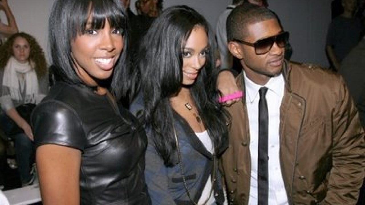 Kelly Usher Solange Ne Yo At Fashion Show That Grape Juice