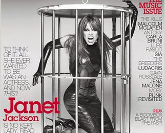 Janet Covers BlackBook Magazine
