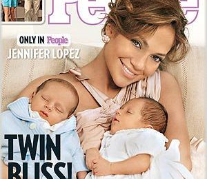 Jennifer Lopez & The Twins Cover PEOPLE