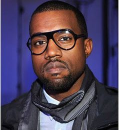 Kanye West At Lanvin Fashion Show