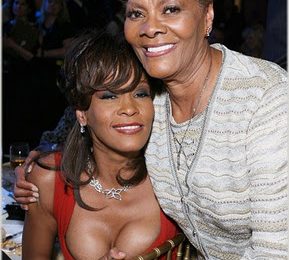 Whitney Houston Attends Celebrity Fight Night
