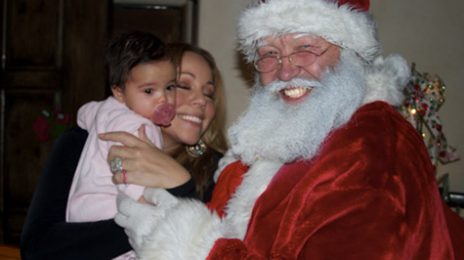 Hot Shots: Mariah Carey Celebrates First Christmas With 'Dem Babies'