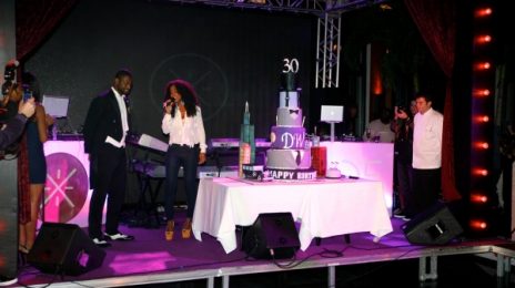 Watch:  Kelly Rowland Sings Happy Birthday To Dwayne Wade