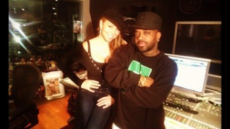 Hot Shots: Mariah Carey Hits The Studio With Jermaine Dupri