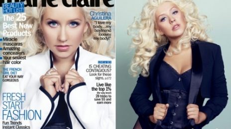 Hot Shot: Christina Aguilera Covers Marie Claire