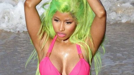Hot Shots: Nicki Minaj Shoots 'Starships' (More Pics)