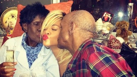 Hot Shots: Rihanna Parties With Grandparents