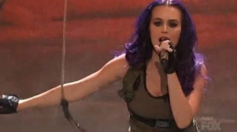 American Idol: Katy Perry Struggles During 'Part Of Me' Performance