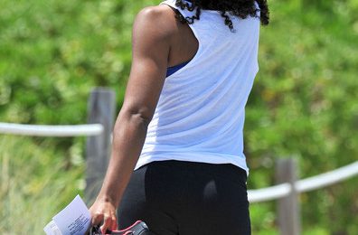 Hot Shots: Kelly Rowland Works Out In Miami